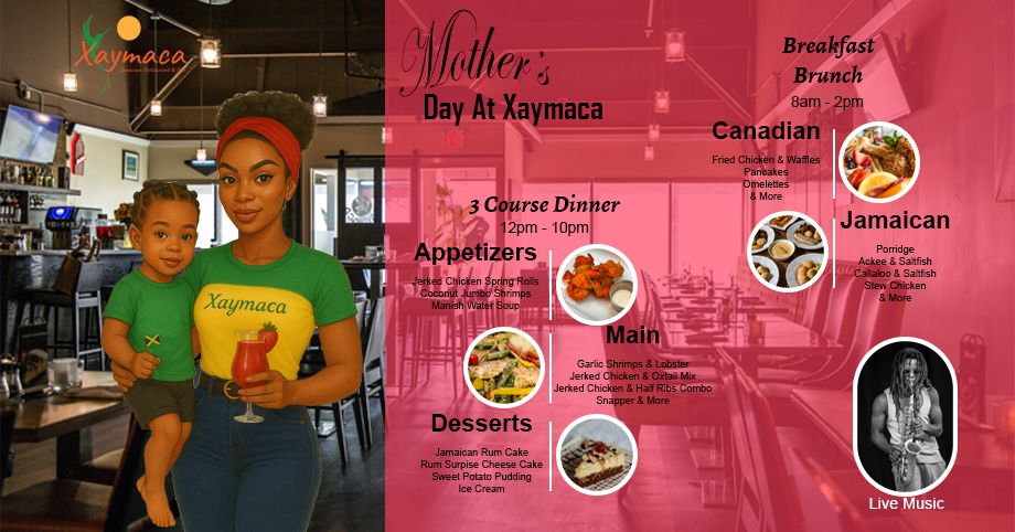Celebrate Mother’s Day at Xaymaca – Specials and breakfast to treat the moms in your life
